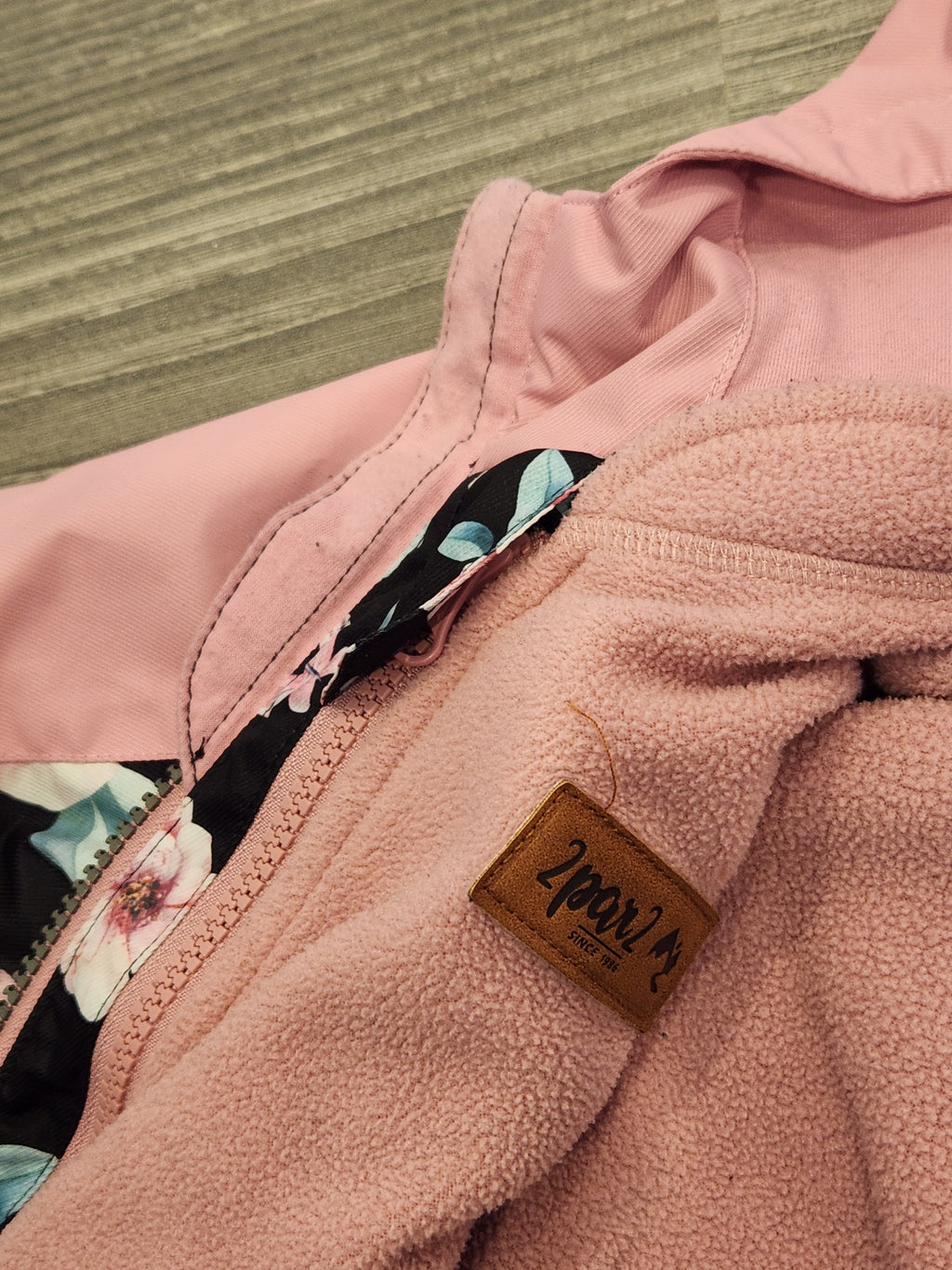 Manteau 2 par 2 fille 3T