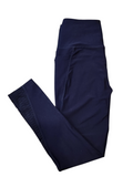 Legging de sport bleu marine S