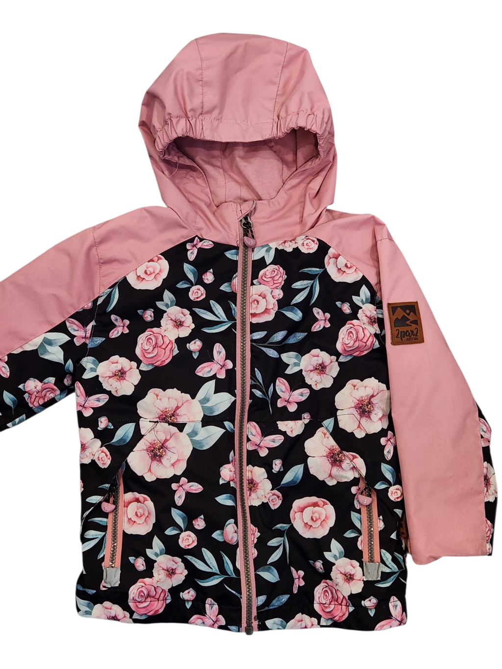 Manteau 2 par 2 fille 3T